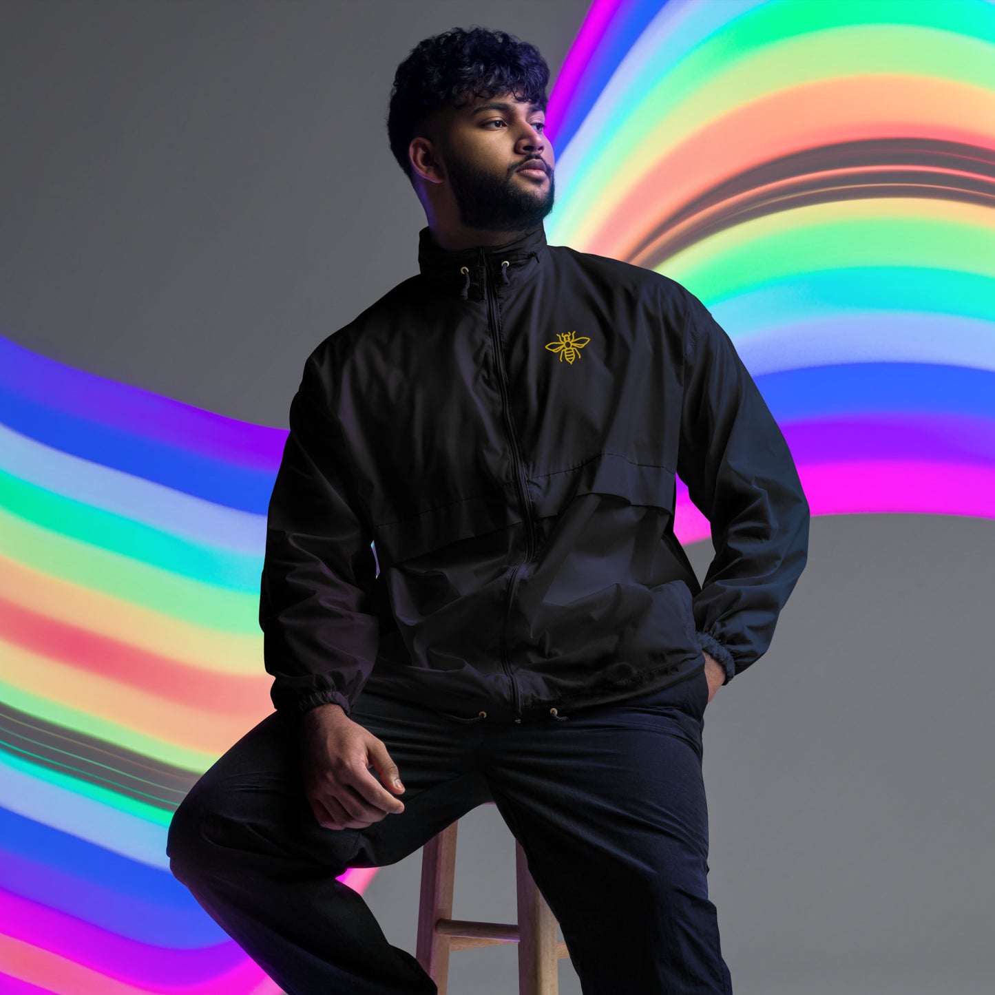 Bee--Unisex Windbreaker