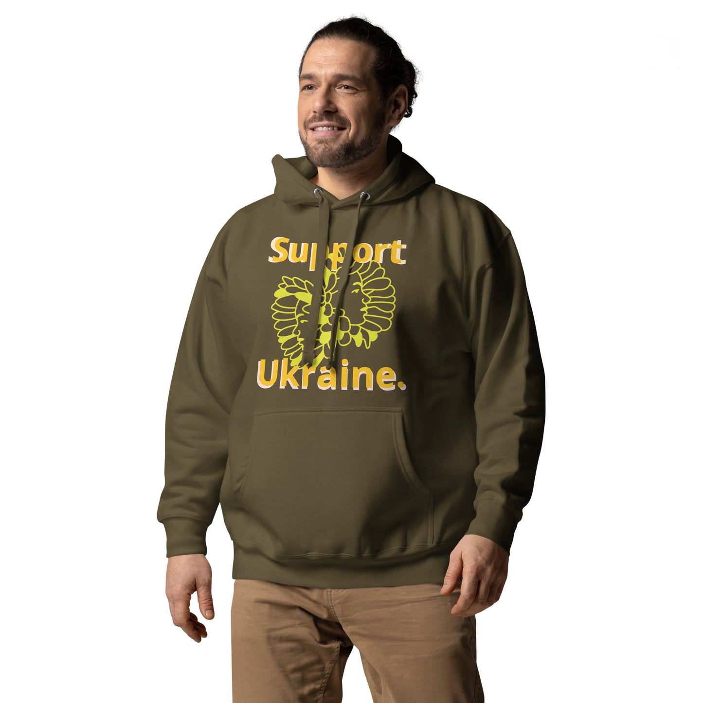 Support Ukraine--Unisex Hoodie