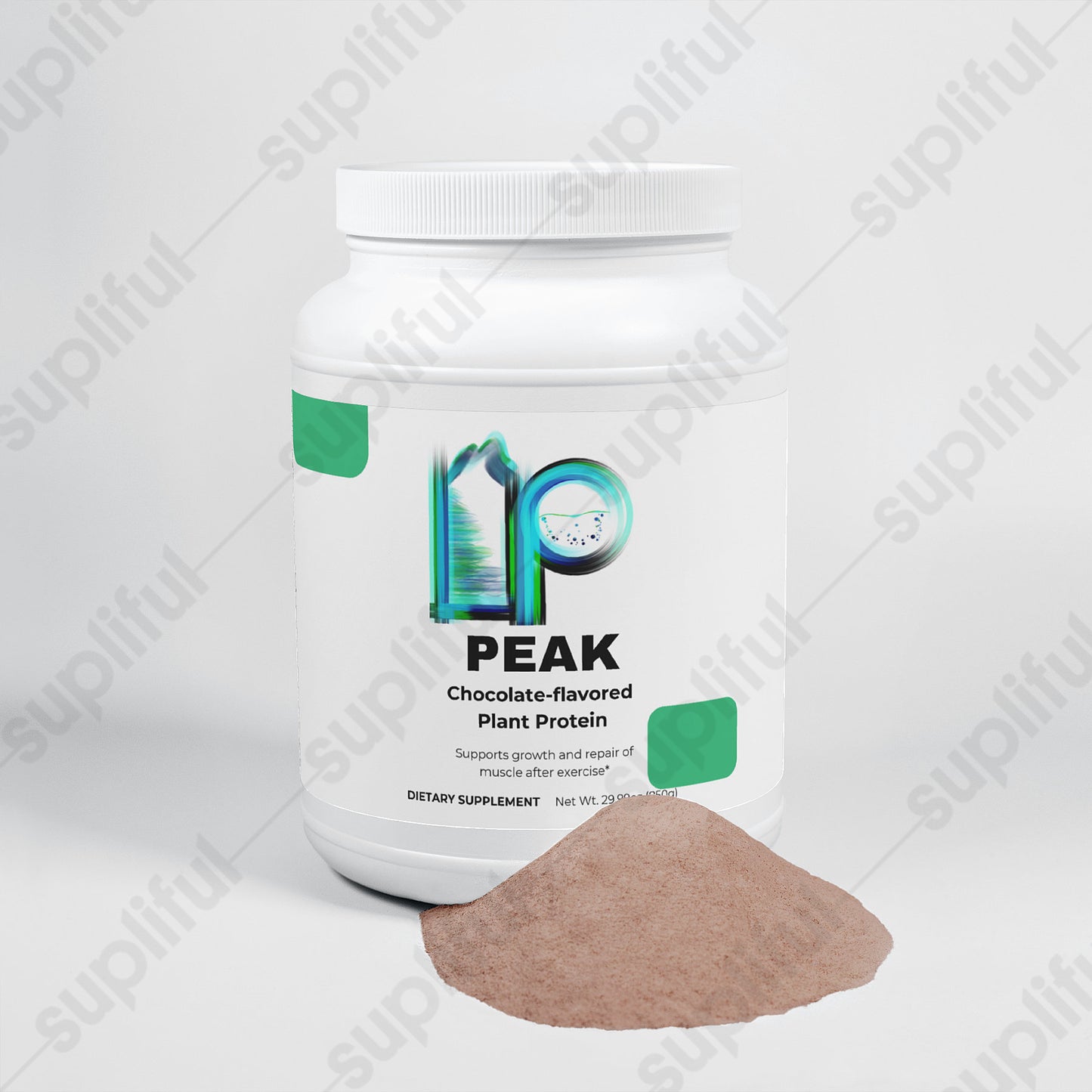 Peak Protein--Chocolate Flavored Plant Protein