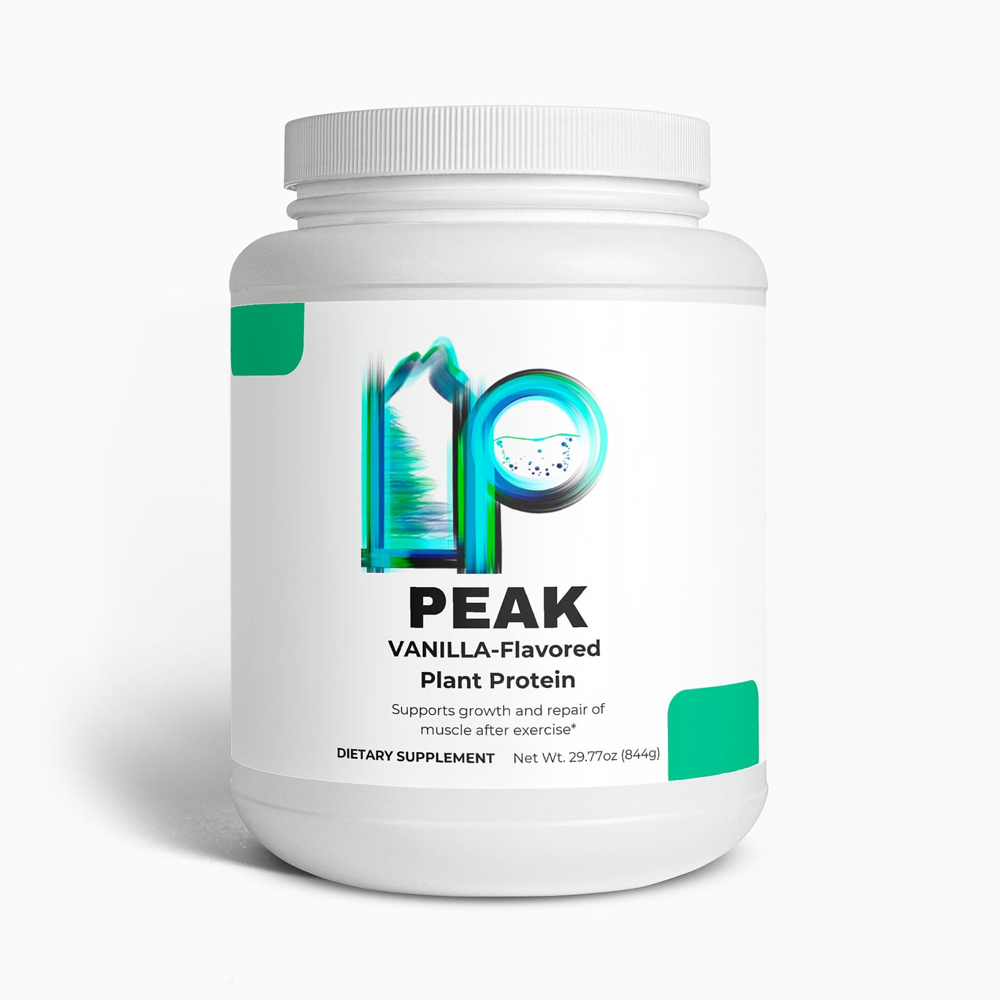 Peak Vanilla Flavored Plant Protein