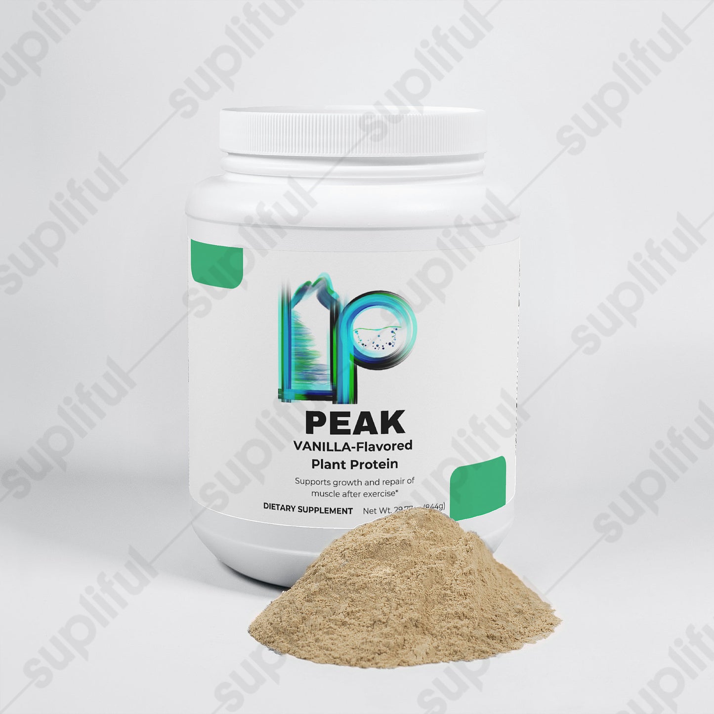 Peak Vanilla Flavored Plant Protein