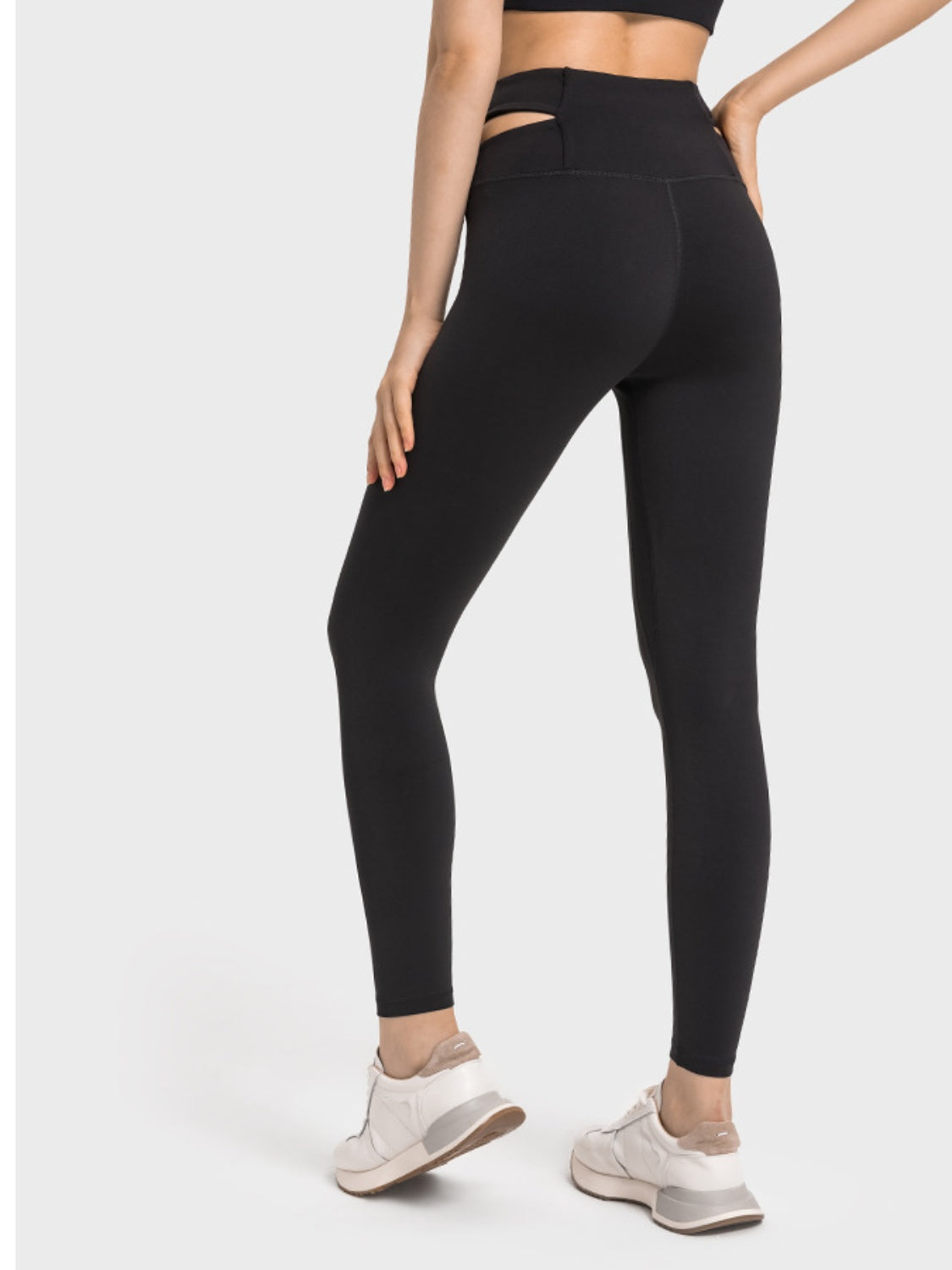 Millennia Crisscross Cutout Sports Leggings