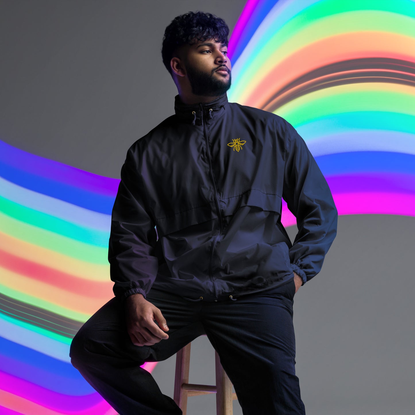 Bee--Unisex Windbreaker