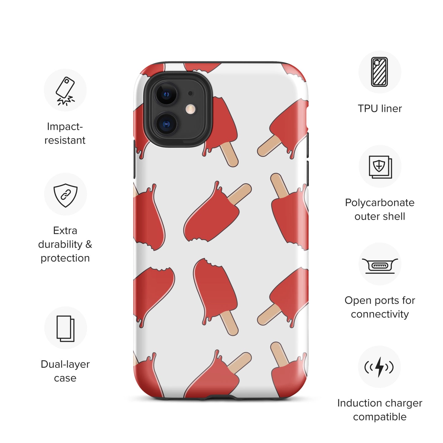 Melting Popcicle--Tough Case for iPhone®