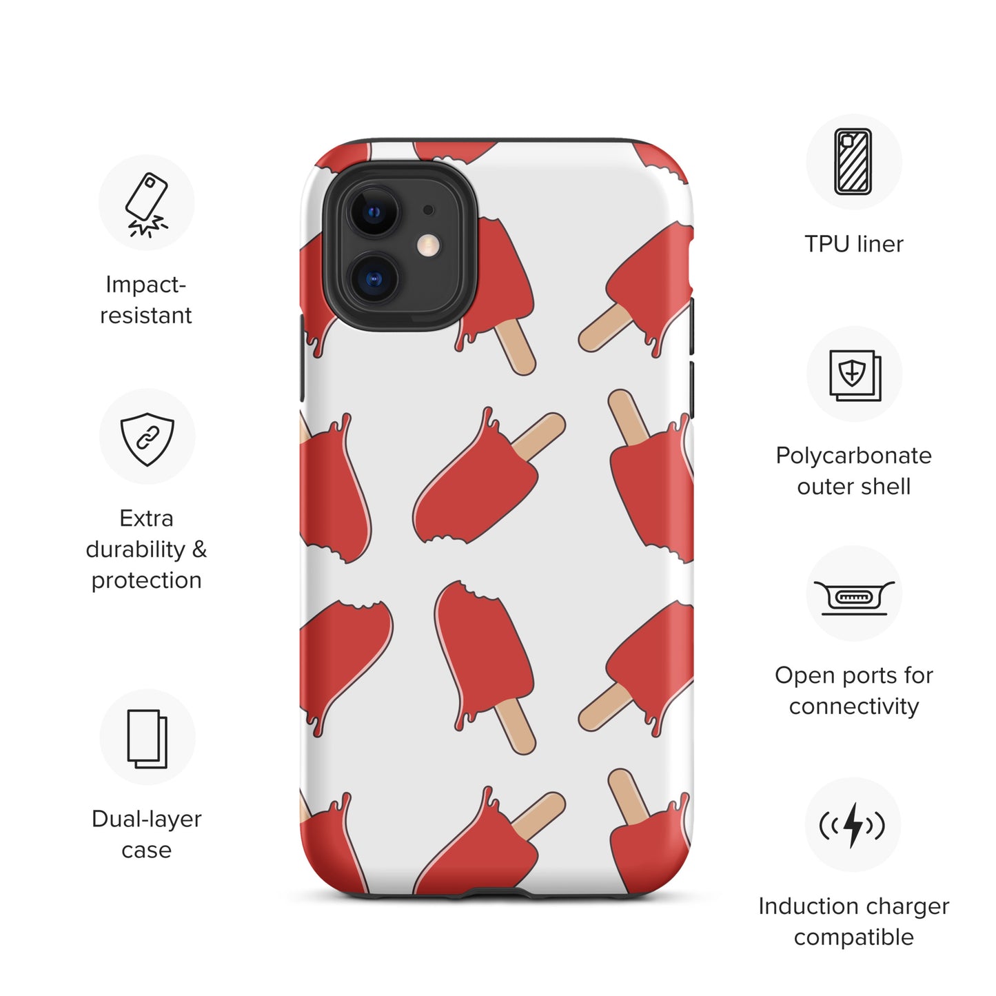 Melting Popcicle--Tough Case for iPhone®